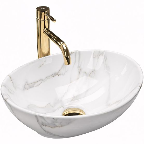Chiuvetă de mobilier Rea Sofia Aiax Shiny