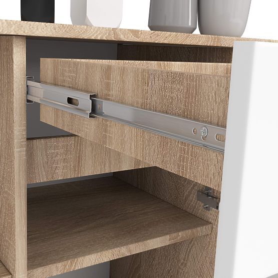 COMODĂ B-17 CLP PK SONOMA / ALB