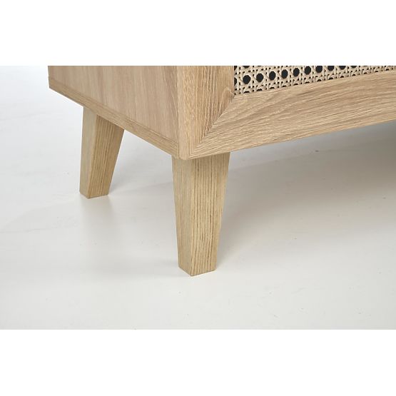 Comodă BORNEO KM-2 stejar artisan/negru