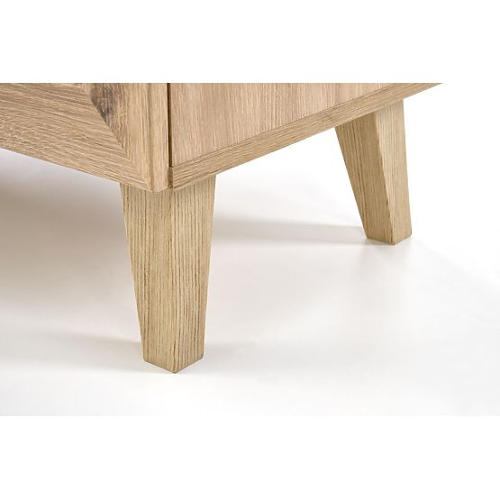 Comodă BORNEO KM-2 stejar artisan/negru