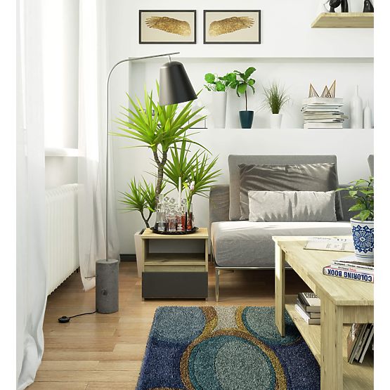 COMODĂ CL1 PK STEJAR ARTISAN / GRI