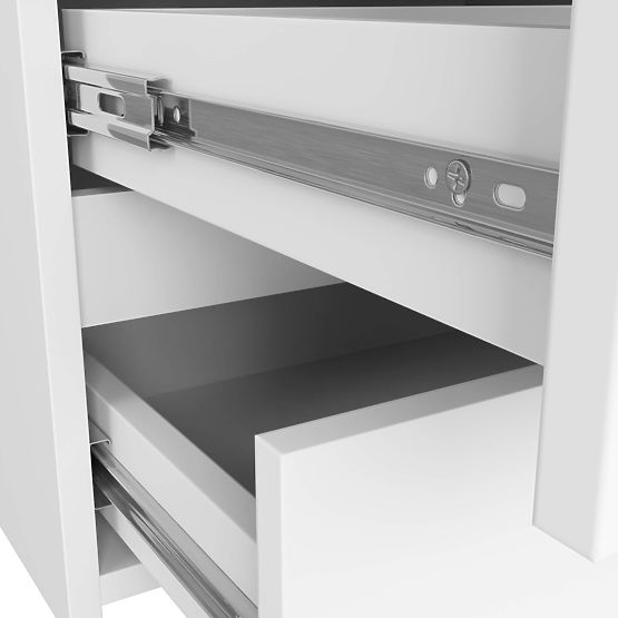 COMODĂ CL100 6SZ PK ALBĂ