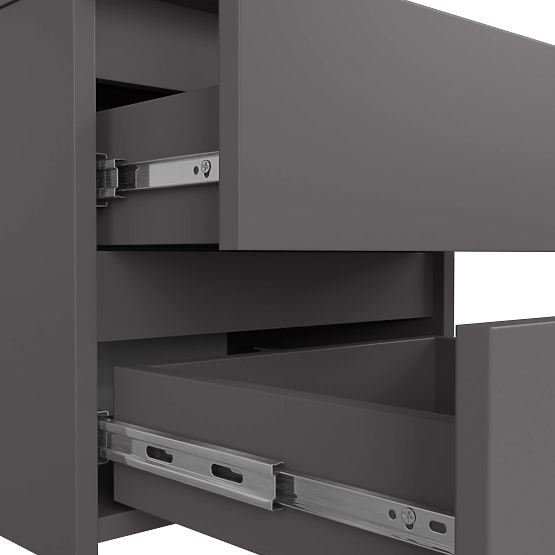 COMODĂ CL2 2SZ CLP PK GRAFIT GRI