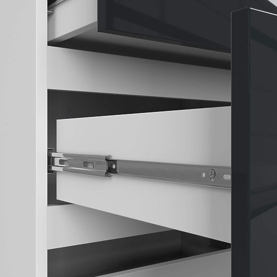 COMODĂ K120 10SZ CLP PK GRAFIT LUCIOASĂ