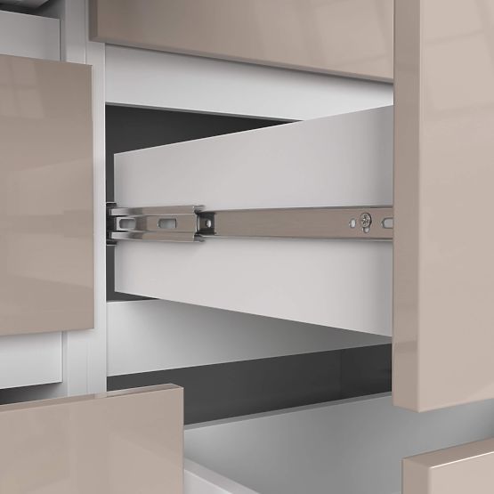 COMODĂ K120 8SZ PK CAPPUCCINO LUCIOASĂ