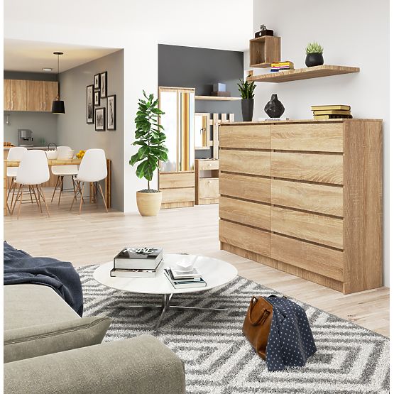 COMODĂ K160 10SZ CLP PK STEJAR SONOMA