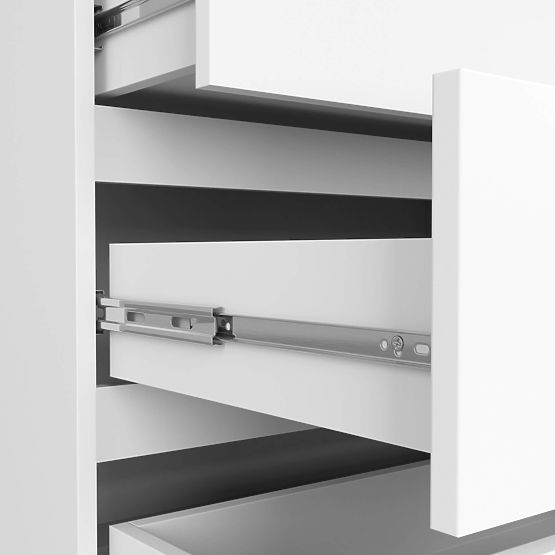 COMODĂ K160 8SZ CLP PK ALBĂ