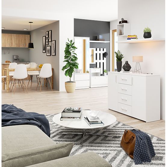 COMODĂ K45 PK ALBĂ