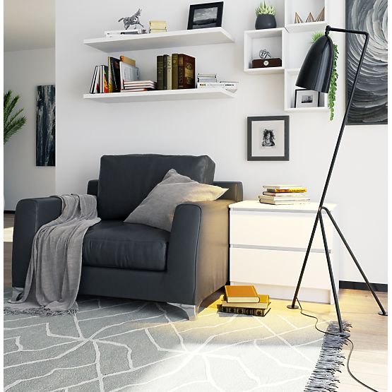 COMODĂ K60 2SZ CLP PK ALBĂ