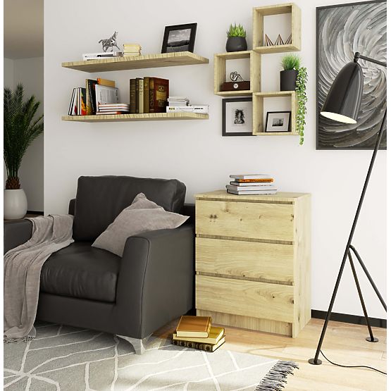 COMODĂ K60 3SZ CLP PK STEJAR ARTISAN