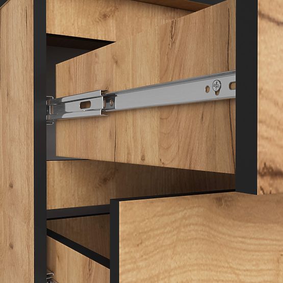 COMODĂ K60 3SZ CLP PK STEJAR CRAFT