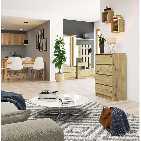 COMODĂ K60 4SERTARE STEJAR ARTISAN