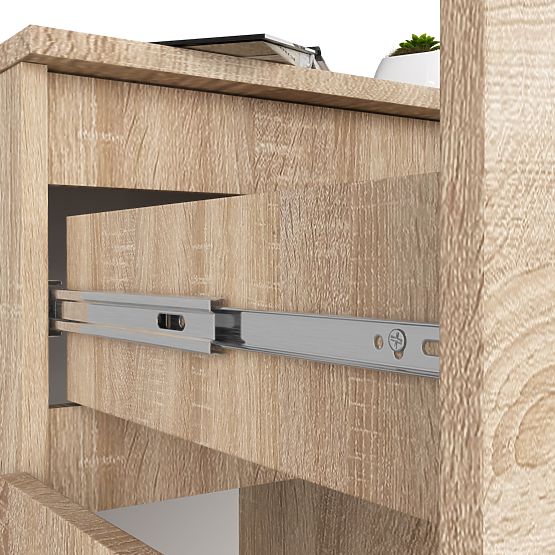 COMODĂ K80 2D 1SZ CLP PK STEJAR SONOMA