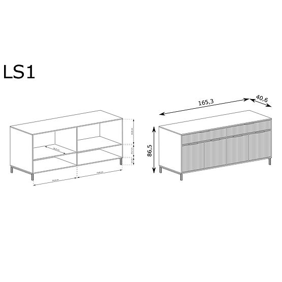 Comodă LINKaSTYLE LS1 cașmir