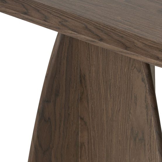 Consolă/birou Noku 150 cm, nuc închis