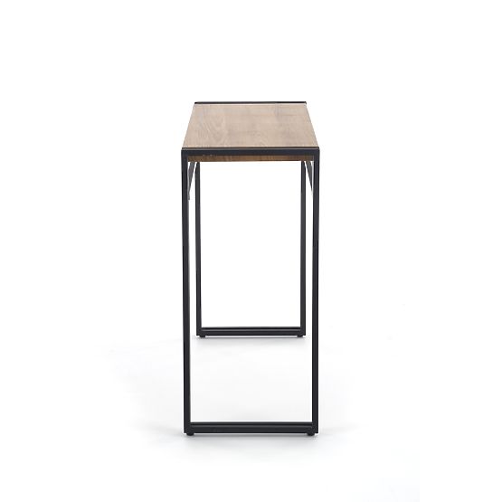 Consolă BOLIVAR KN1 stejar auriu / negru (1p=1buc)