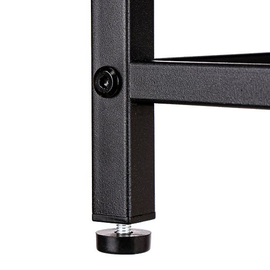 Coș de rufe cu rafturi 2 compartimente MIRUN