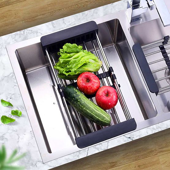 Coș de scurgere pentru chiuvetă ORDOS negru