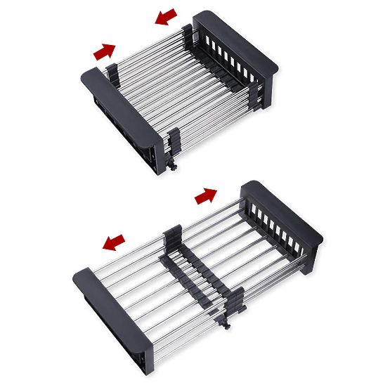 Coș de scurgere pentru chiuvetă ORDOS negru