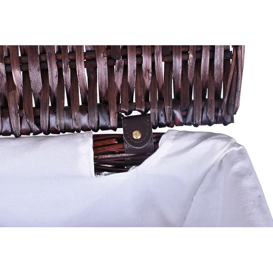 Coș din răchită maro 114 L