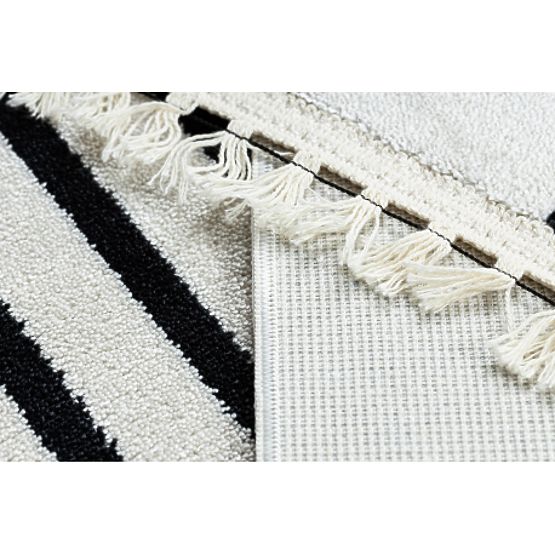 Covor AMOUR 53096C crem - Cadru, linii moderne, elegante