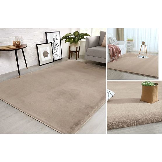 Covor de matase Rabbit New - Taupe