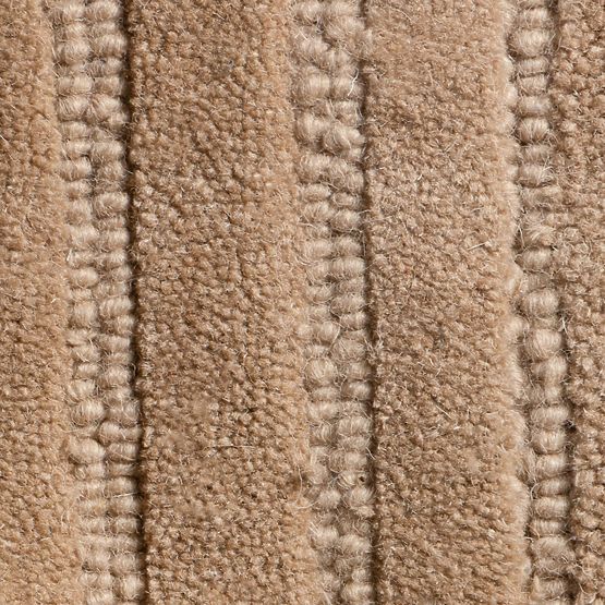 Covor dreptunghiular Isla, arce, tuftat, lână, bej închis, Dimensiune covor: 190x290