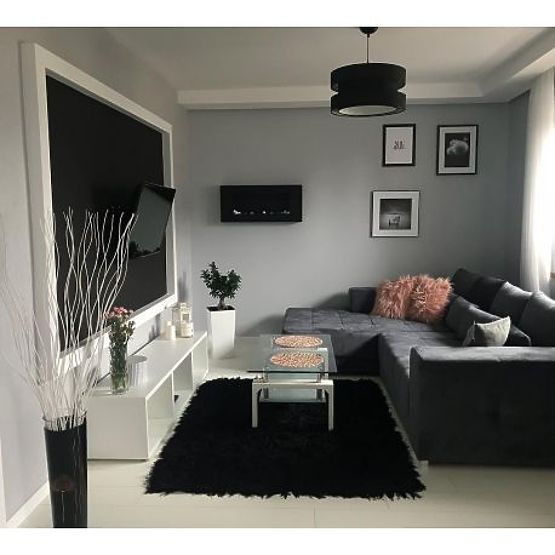 Covor LOVE SHAGGY model 93600 negru