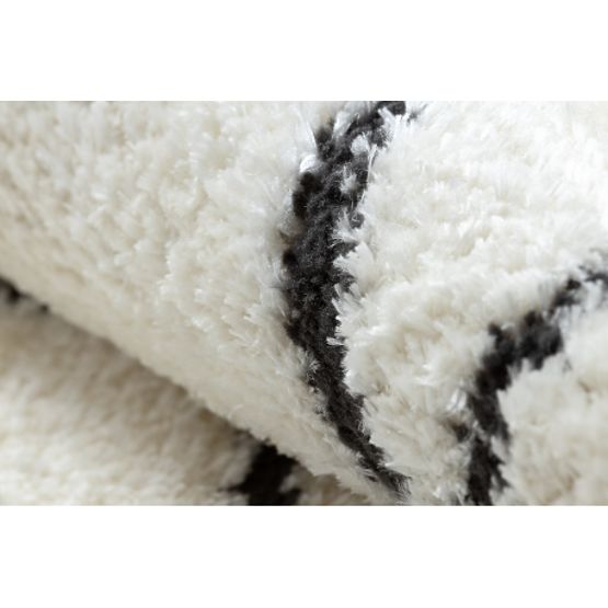 Covor modern MODE 8522 abstracție crem / negru