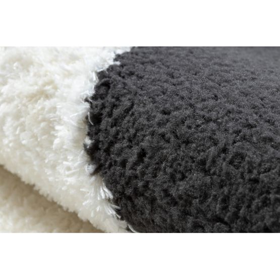 Covor modern MODE 8531 abstracție crem / negru