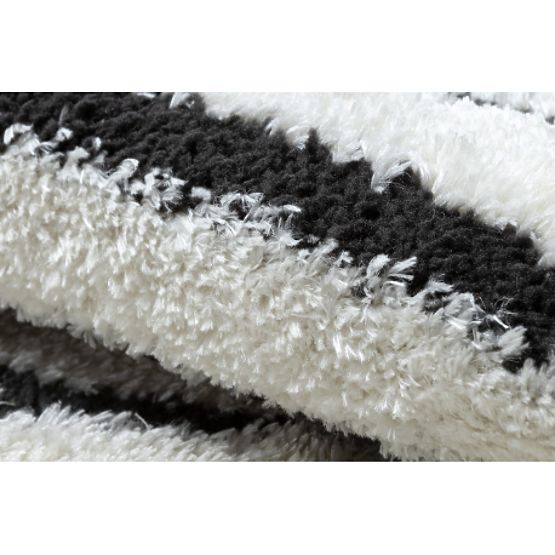 Covor modern MODE 8587 geometric crem / negru