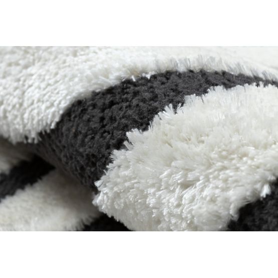 Covor modern MODE 8629 scoici crem / negru