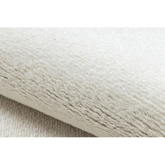 Covor rotund SOFTY Uniform, Monocrom, crem