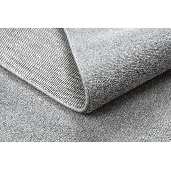 Covor SOFTY, Uniform, Monocrom, gri