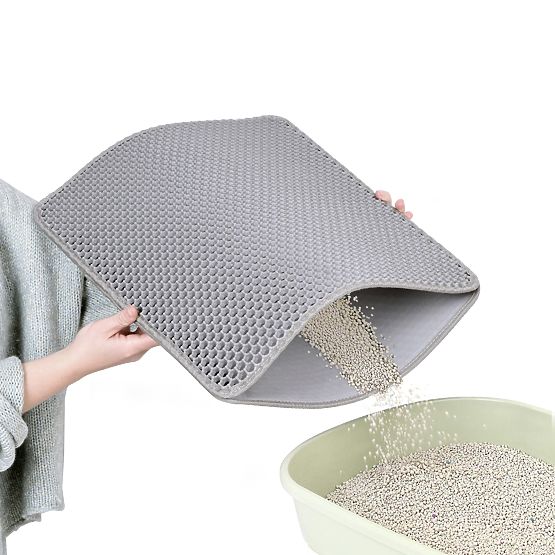 Covoraș pentru pisici Catsy 40x50 cm gri