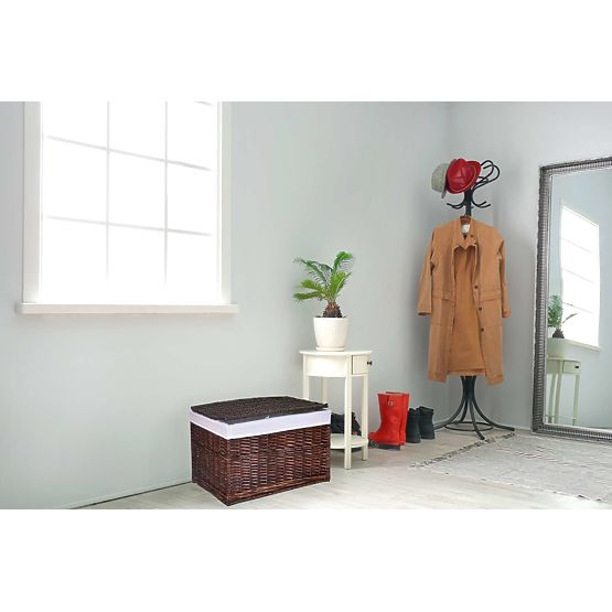 Cufăr din răchită maro 160 L