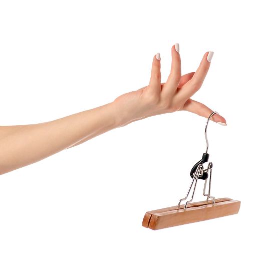 Cuier din lemn pentru pantaloni