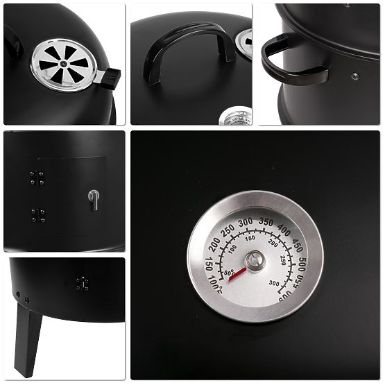 Cuptor grătar afumătoare de grădină FUMARO