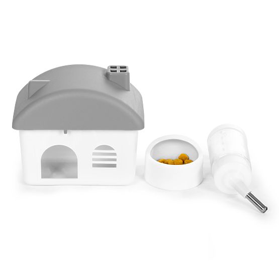 Cușcă pentru hamsteri, porcușori de Guineea și rozătoare cu echipament complet