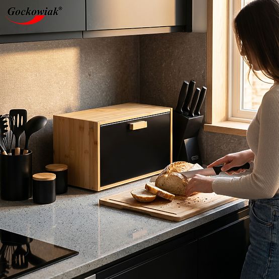 Cutie de pâine din bambus CHARLES