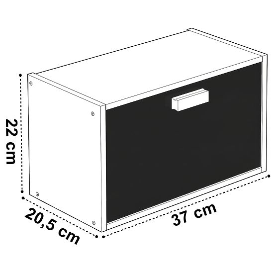 Cutie de pâine din bambus CHARLES