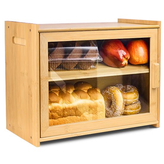Cutie de pâine din bambus Pierre, recipient pentru pâine