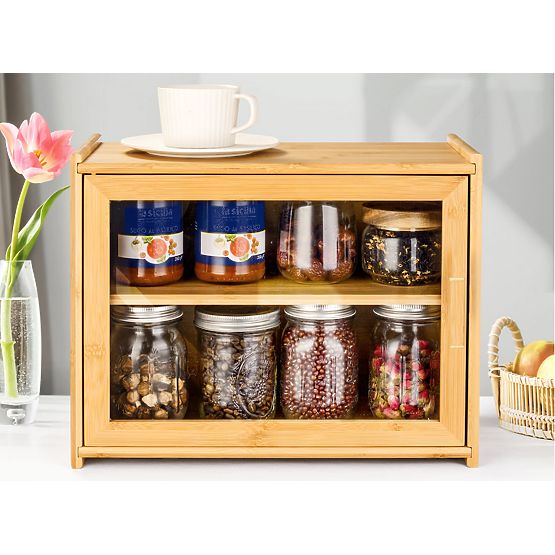 Cutie de pâine din bambus Pierre, recipient pentru pâine