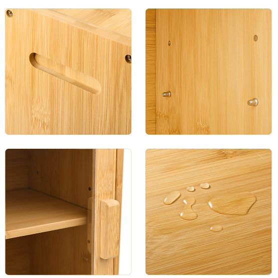 Cutie de pâine din bambus Pierre, recipient pentru pâine