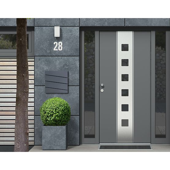 Cutie poștală antracit