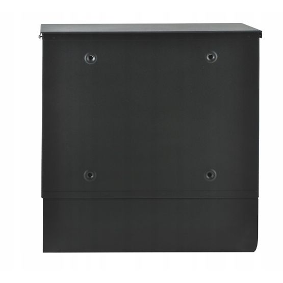 Cutie poștală cu suport pentru ziare din oțel galvanizat