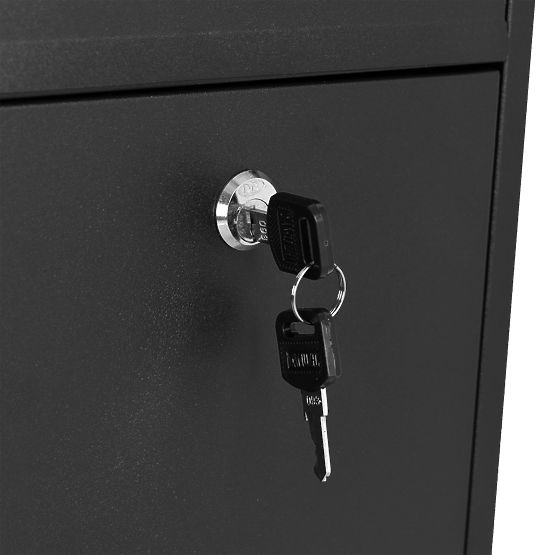 Cutie poștală pentru scrisori Gustav neagră