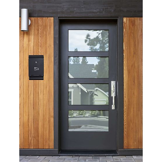 Cutie poștală pentru scrisori Hadvar neagră