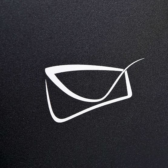 Cutie poștală pentru scrisori Hadvar neagră