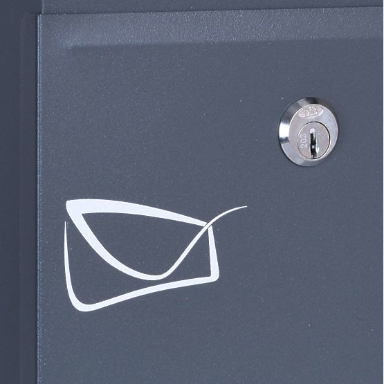 Cutie poștală pentru scrisori Odvin antracit